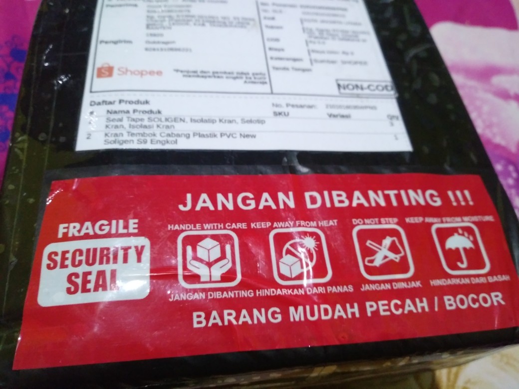 Kran Tembok Cabang Plastik Pvc New Soligen S9 Engkol