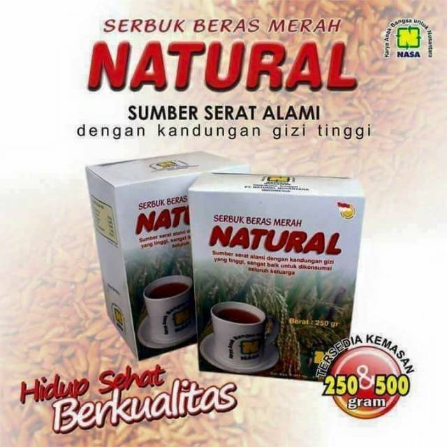

SERBUK BERAS MERAH NASA
