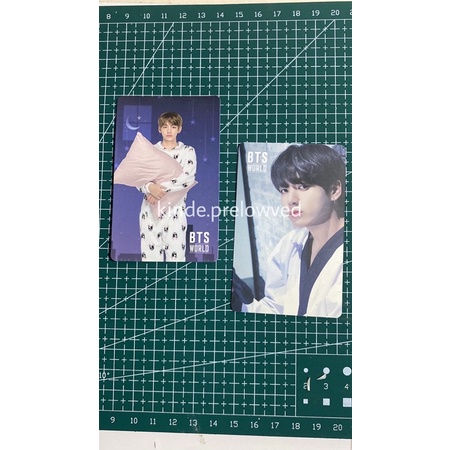 ORIGINAL BTS DREAM WORLD ALBUM JUNGKOOK AND TAEHYUNG PHOTOCARD / PHOTOCARD BTS ASLI