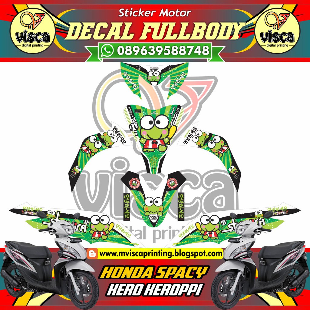 Striping Variasi Motor Spacy Decal Variasi Motor Spacy Kero