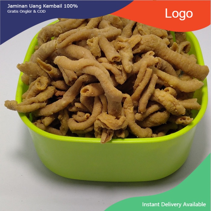 

MAKANAN RINGAN SNACKS KERIPIK / USUS AYAM / KILOAN / BERAT BERSIH 500 GR