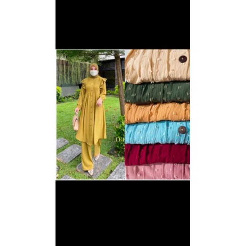 SETCEL LONG TUNIK RUBI