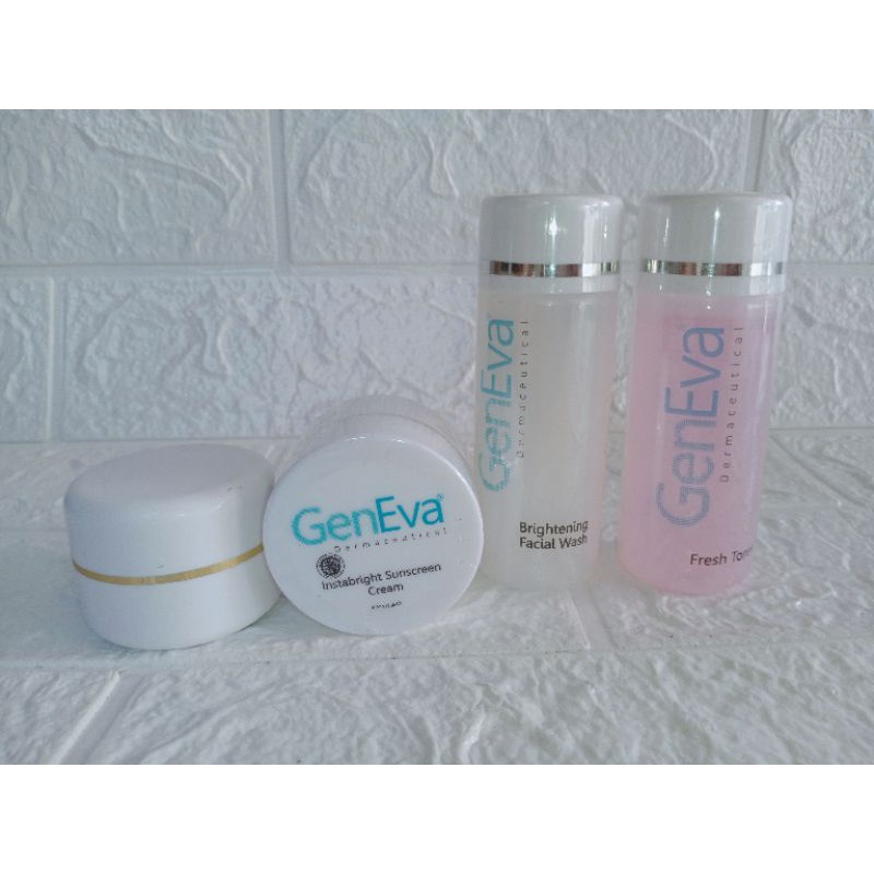 GENEVA SKINCARE PAKET NORMAL WHITENING // BPOM