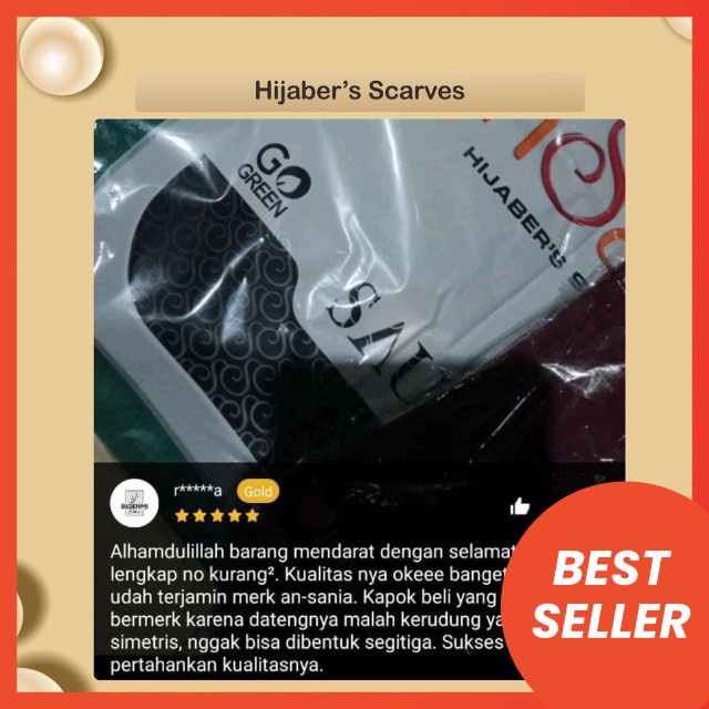 Kerudung Segi Empat Jilbab Segi Empat Hijab Segi Empat Polos Segi Empat Voal Saudia Rawis Ansania Part B-2