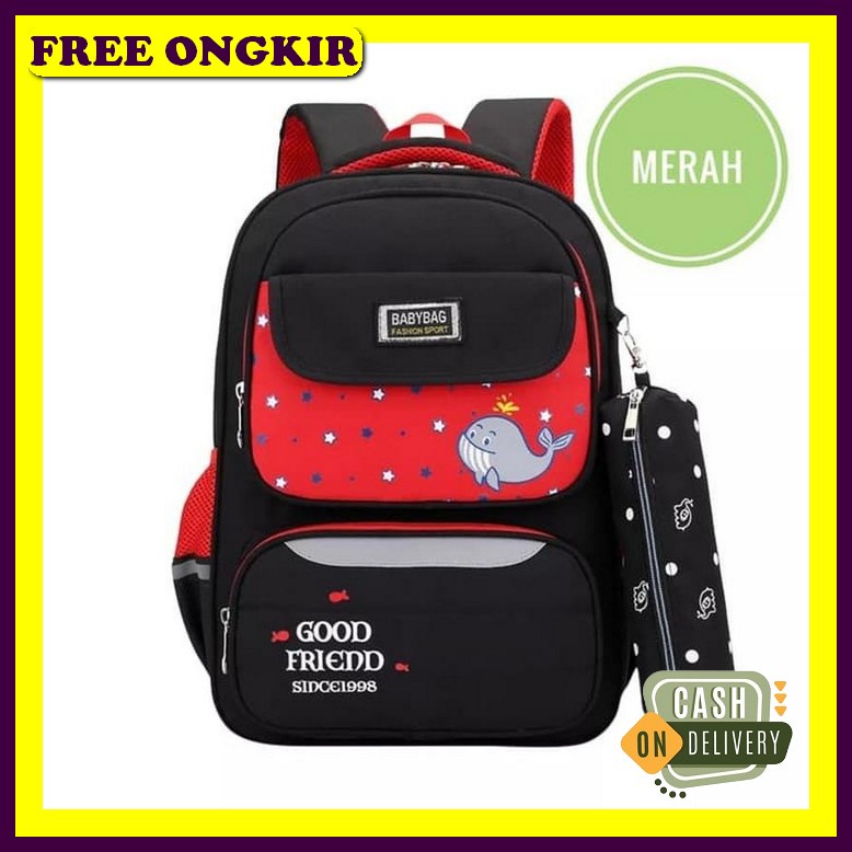 Tas Anak Sekolah Tas Buat Ngaji Set Paket Lengkap Hadiah Kado Special Ulang Tahun Tas Ultah Anak Per