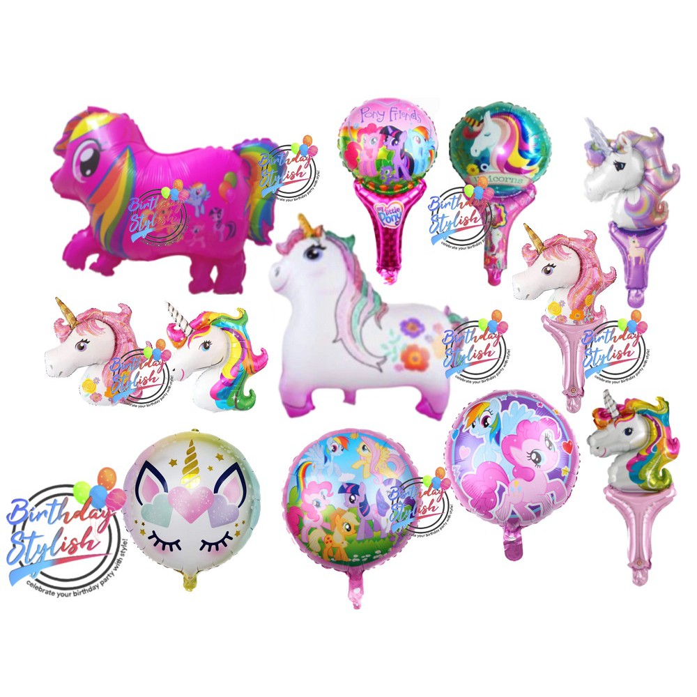 Balon Little Pony/ Balon Foil Little Poni/ Balon Pony/ Balon Karakter Pony