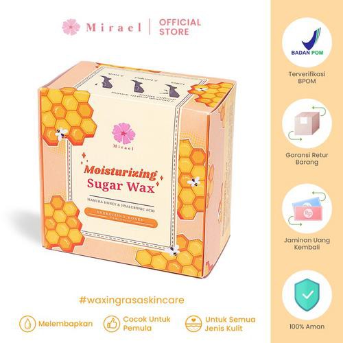 MIRAEL Moisturizing Honey Sugar Waxing Kit