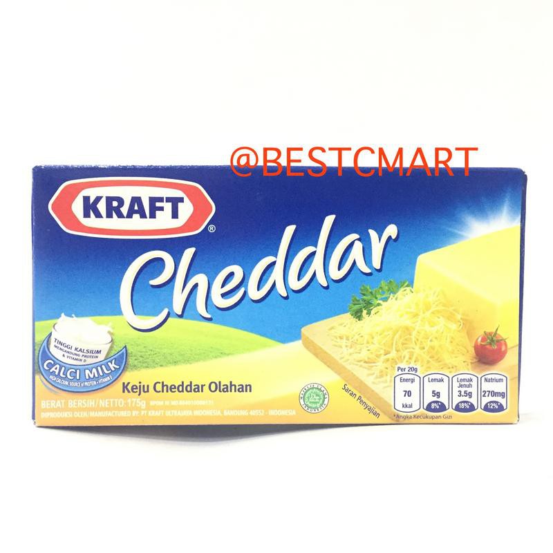 

KRAFT KEJU CHEDDAR OLAHAN 165GR