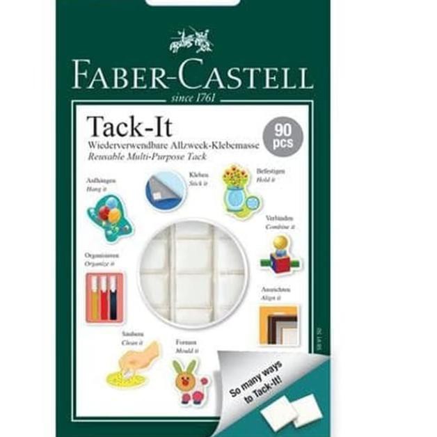 

Oke Price-345 Faber Castell Tack It Reusable Multi-Purpose Tack Lem Serbaguna Isi 42