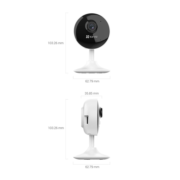 Ezviz C1C-B 1080P H 256 Wireless IP Camera CCTV Night Vision Garansi