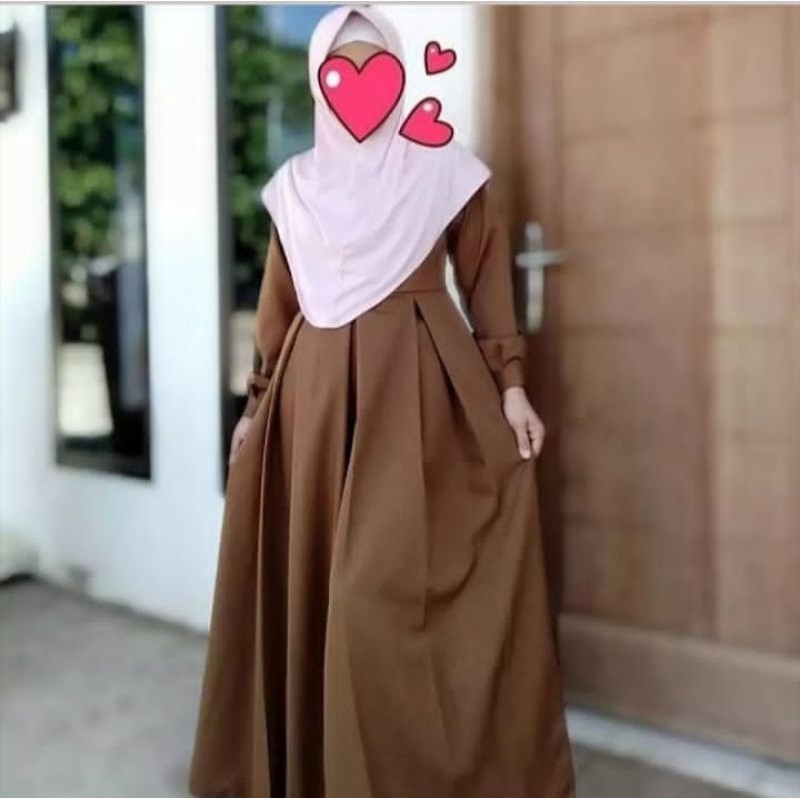 GAMIS PNS KHAKI TUA
