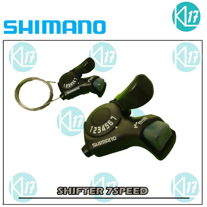 SHIMANO Shifter Sepeda 7 Speed Kanan SHIFTER SHIMANO 7 SPEED ORIGINAL