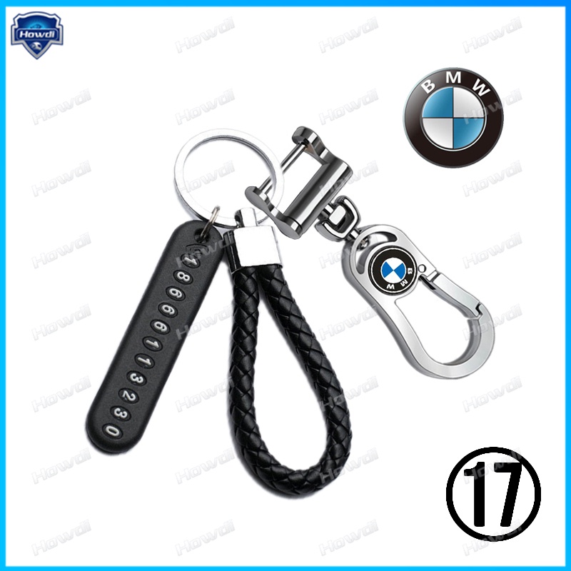 Set Gantungan Kunci Kreatif Bahan Metal Dengan logo BMW