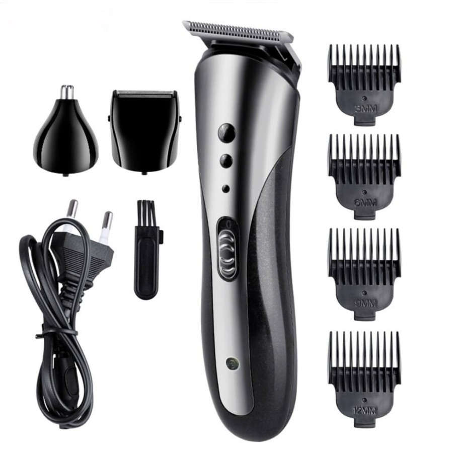 Mesin Cukur Kemei KM-1407 Clipper 3 in1 Alat cukur rambut charger