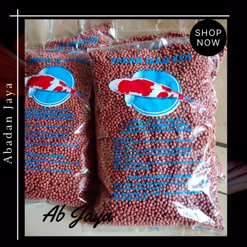 PAKAN IKAN PELET KOI murah DLL