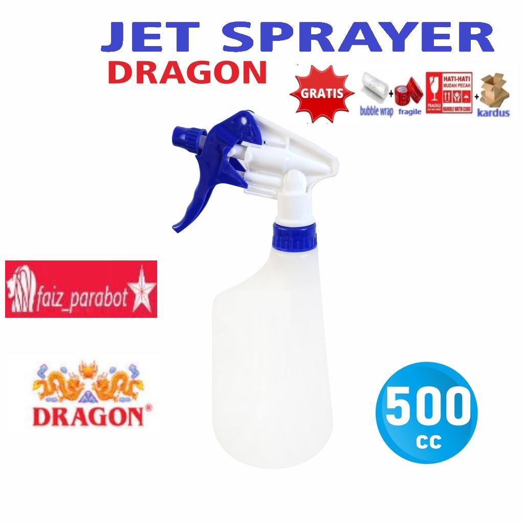 Jet Sprayer Jet Spray Alat Semprotan 500 cc Botol Spray Plastik Tebal Good Quality