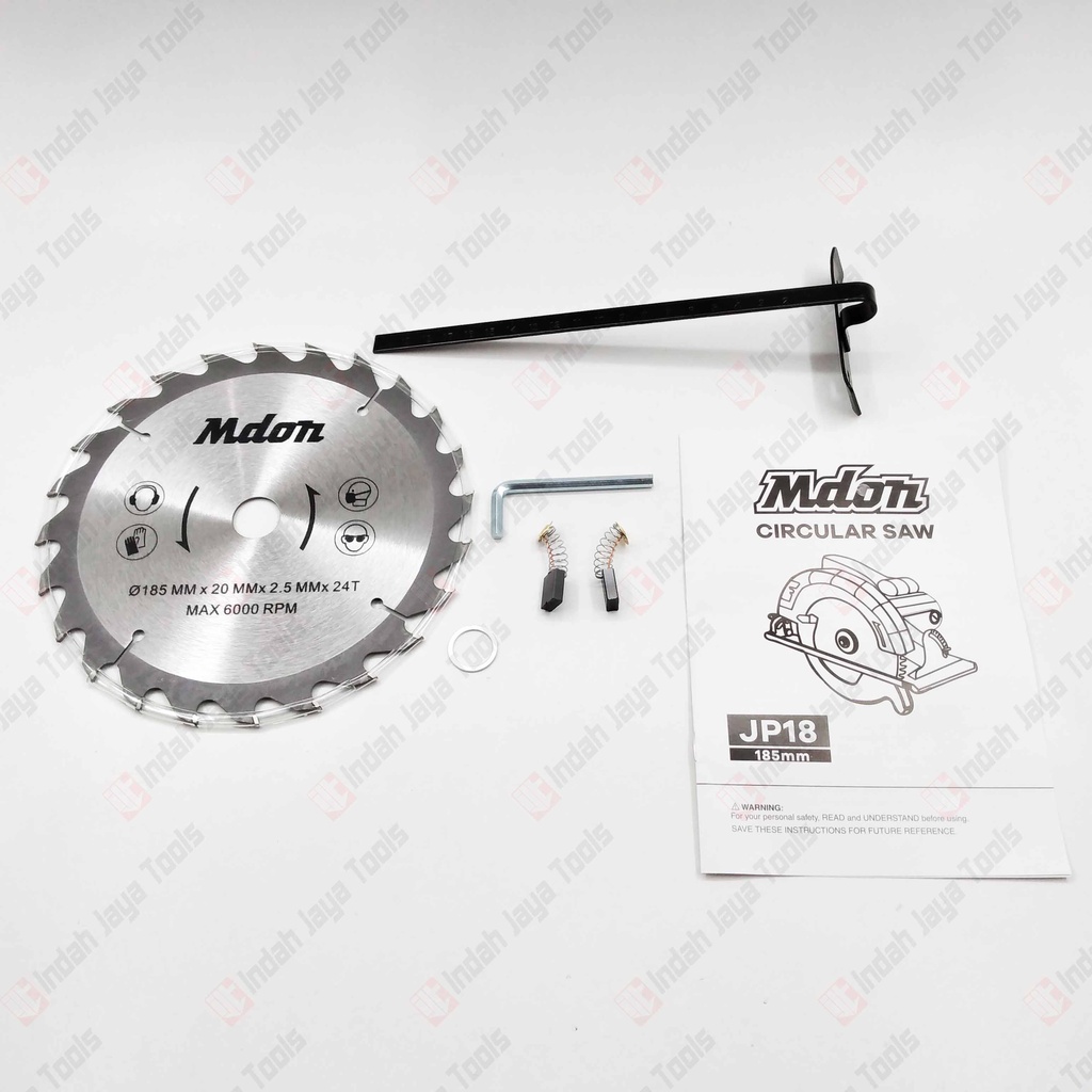 MDON JP18 Mesin Circular Saw 7 Inch Gergaji Potong Kayu Sirkel