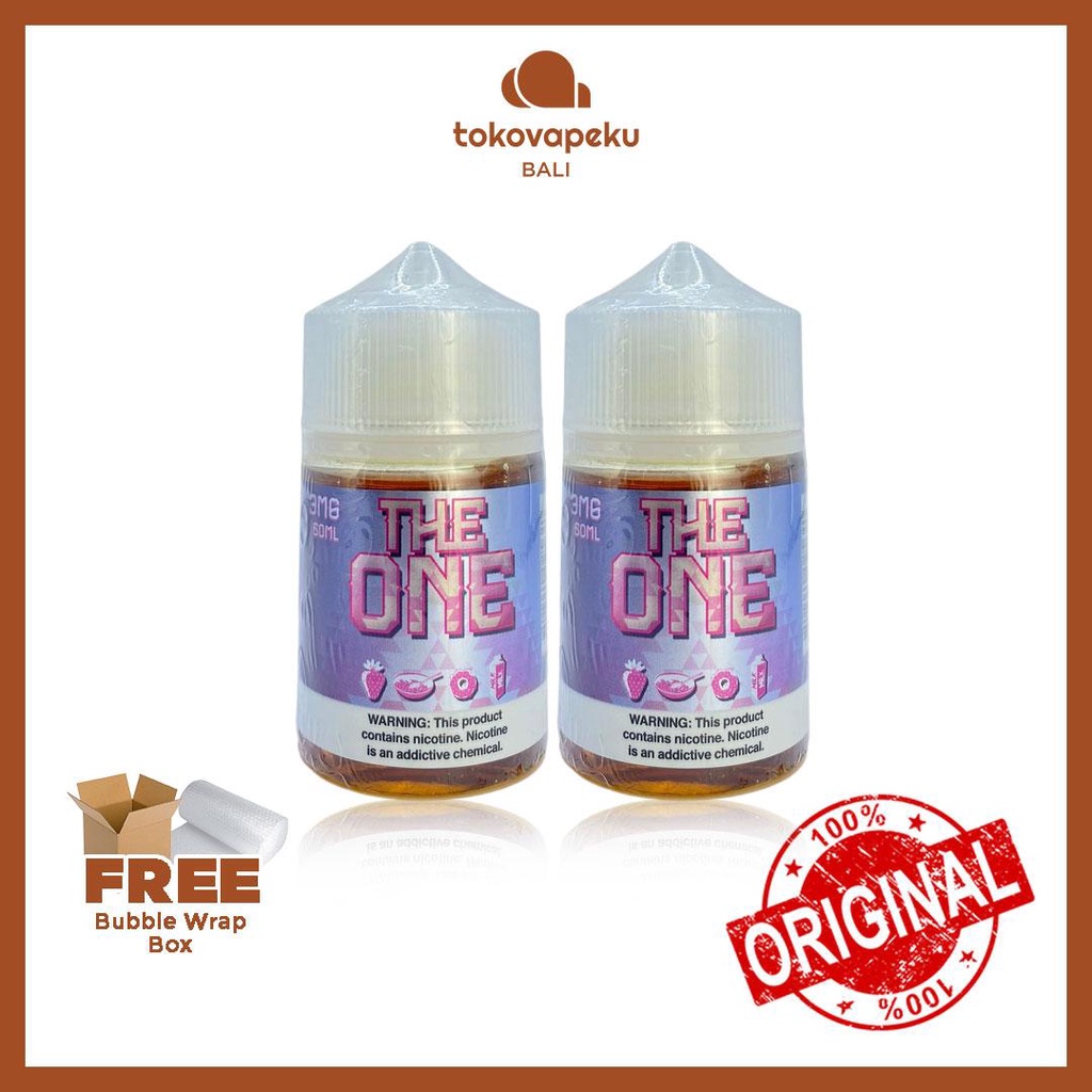 THE ONE STRAWBERRY DOUGHNUT THE ONE 60ML AUTHENTIC by BREAD VAPE