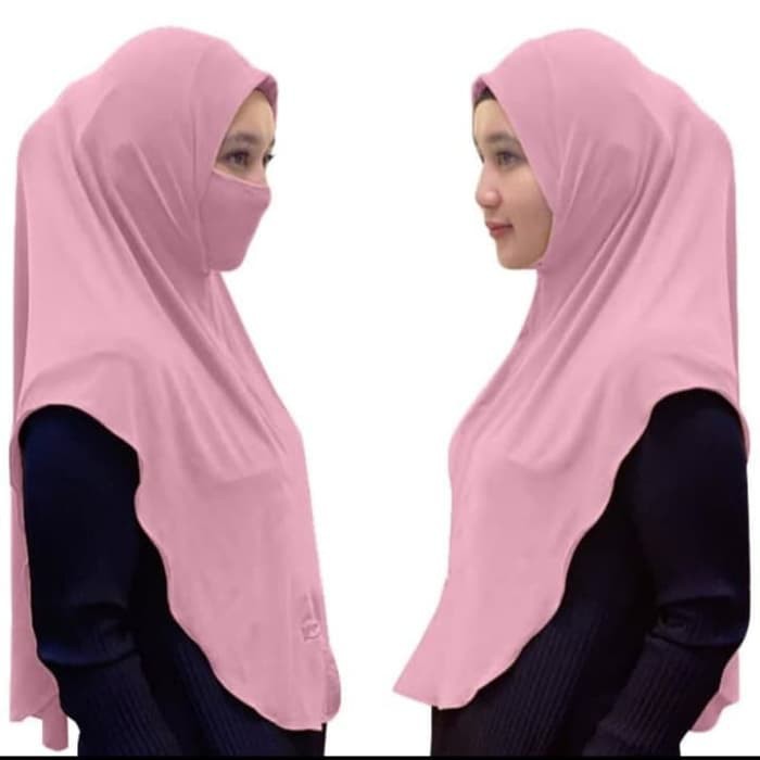 Order Langsung Hijab Cadar Instan Jilbab Masker Khimar Limited