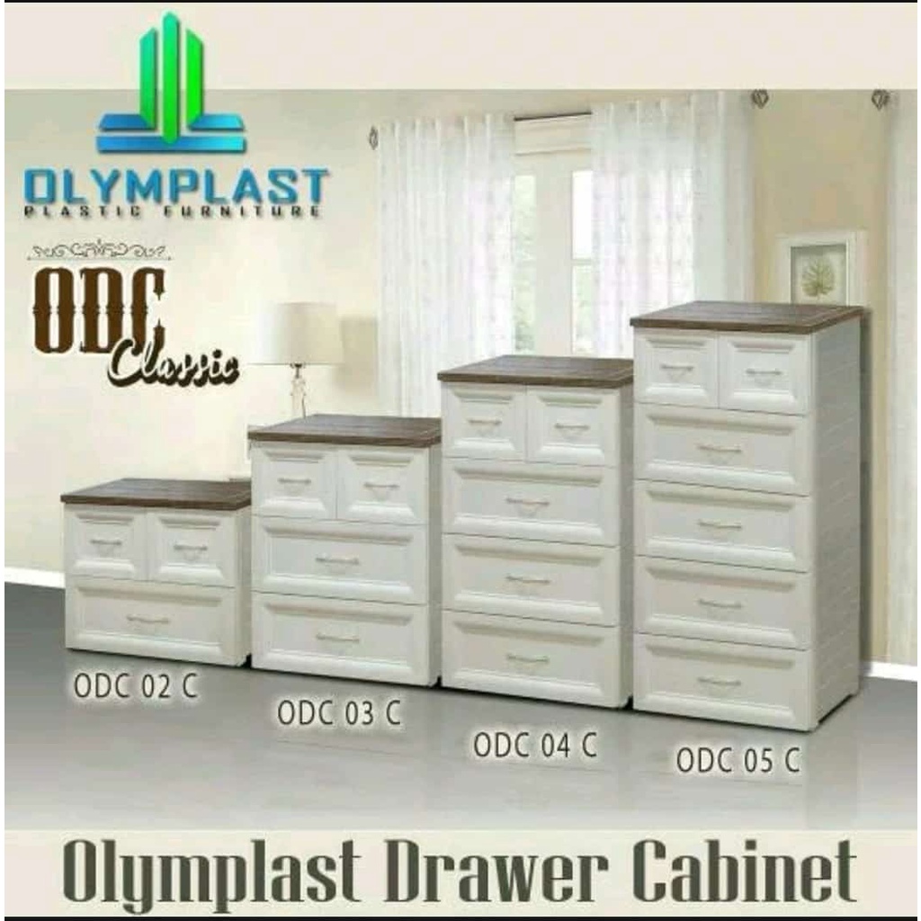 LEMARI PLASTIK OLYMPLAST ODC (B)