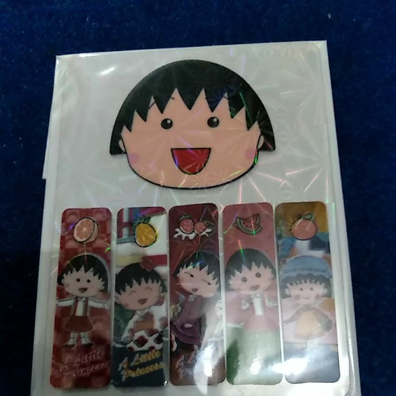 

pembatas buku plastik mika motif anak RANDOM