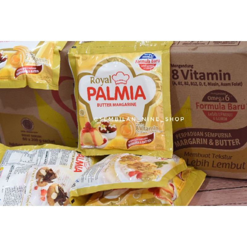 

Royal Palmia Butter Margarine 200 gram Mentega Margarin