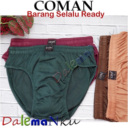 { Best Produk Terlaris} Celana Dalam Pria COMAN ISI 4 PCS