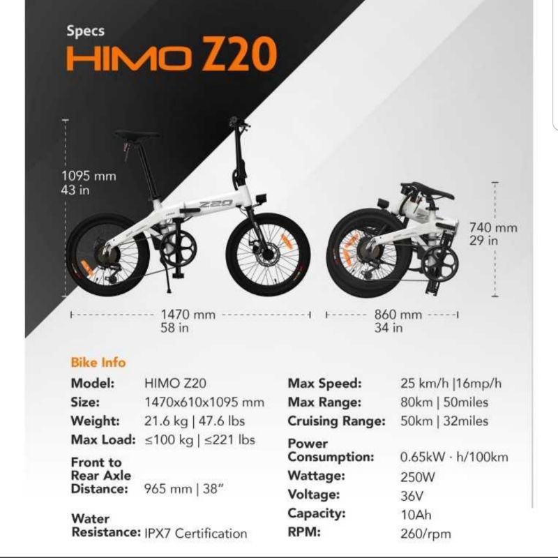 xiaomi bike z20