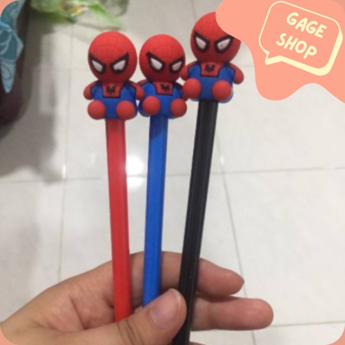 

pulpen bolpen gel pen karakter spiderman (4/8/12 pcs) lucu pen ATK alat tulis kebutuhan anak sekolah imut bisa COD termurah bisa COD import