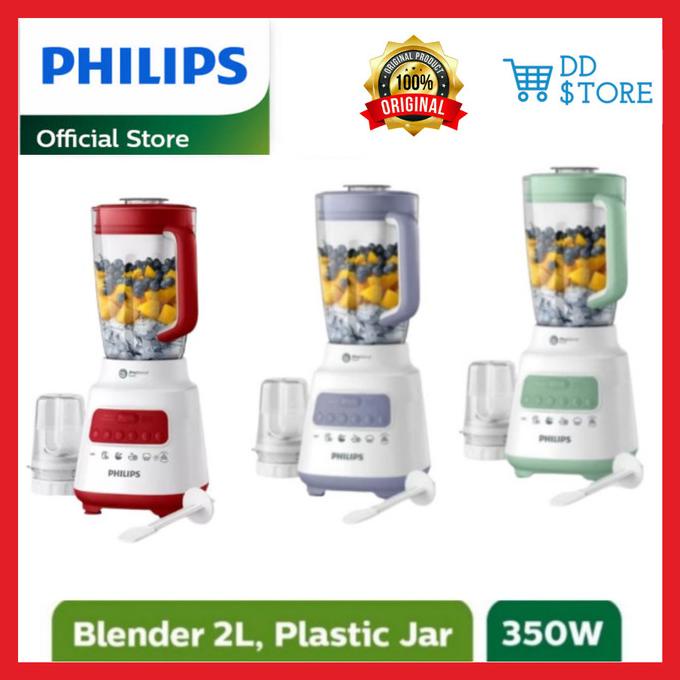 (Promo)Blender Philips Plastik Hr2221/00 Hr 2221 Hr2221 Hr2221 2221