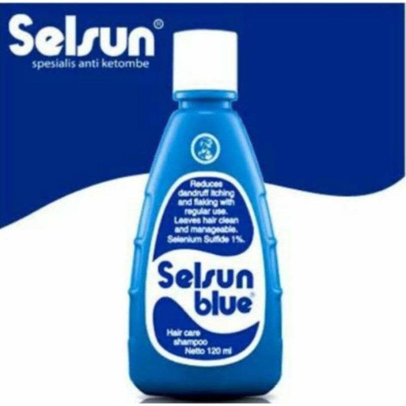 Selsun Blue Shampo 60 ML DAN  120 ML