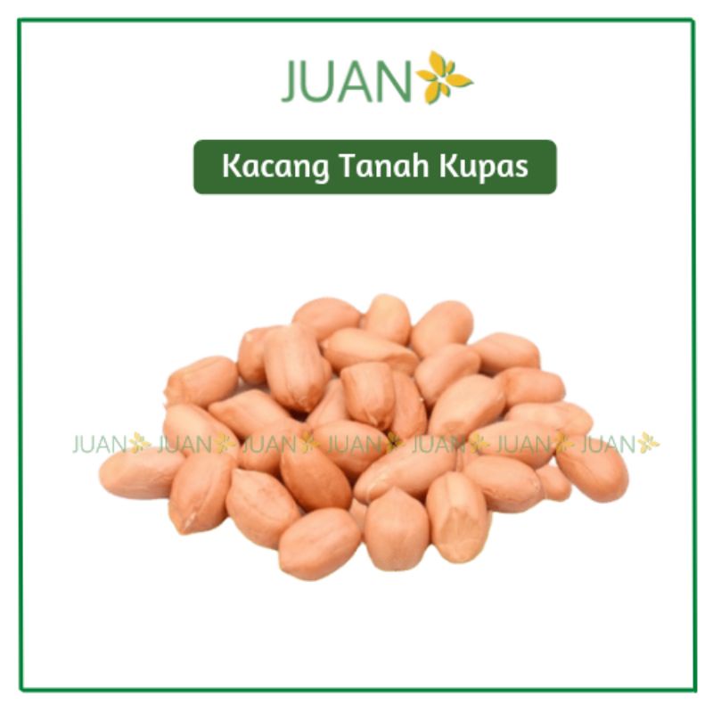 

Kacang Tanah Kupas 250gr - Juan Freshmart