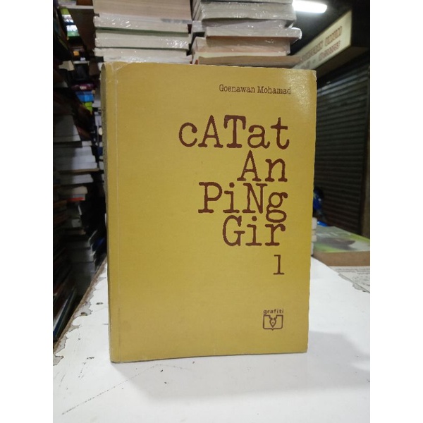 buku catatan pinggir 1 - goenawan mohamad