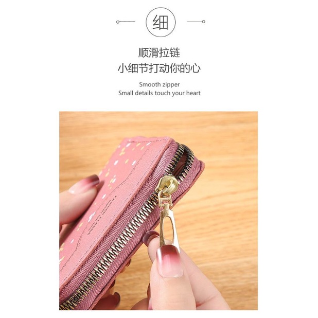 EV D 009 dompet Koiin Wanita Trendy  Korea  import