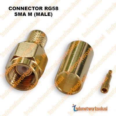 ONEKTOR CONNECTOR RG58 SMA M (MALE)