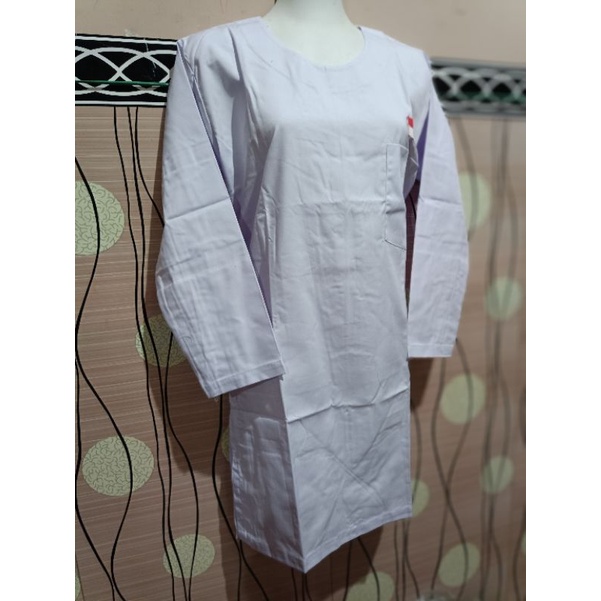 BAJU PUTIH ALIYAH/BAJU PUTIH TSANAWIYAH/BAJU PRAMUKA KURUNG/BAJU PUTIH KURUNG/BAJU PUTIH DAN PRAMUKA OBLONG OXSPOT