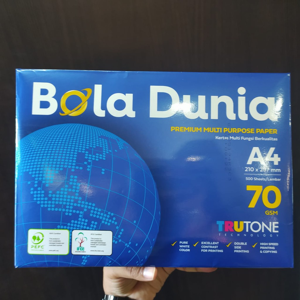 

HVS A4 Bola Dunia 70 GSM