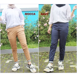  BAYAR DITEMPAT Celana  Baggy  Casual Formal Pant  Wanita 