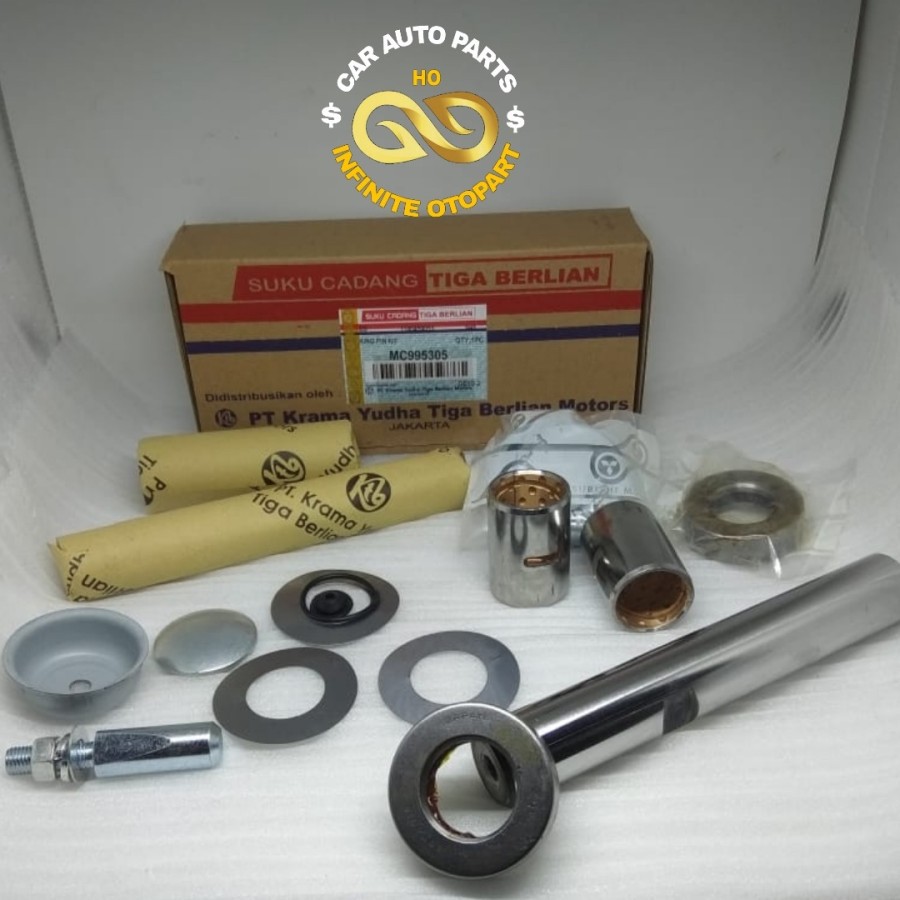 KING PIN KIT SET MITSUBISHI PS100 PS120 PS125TURBO CANTER TYPE ORI