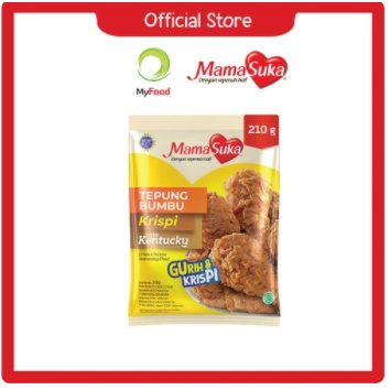

⭐YAKUI MART⭐Mamasuka - Tepung Bumbu Krispi ala Kentucky 210 g / tepung serbaguna