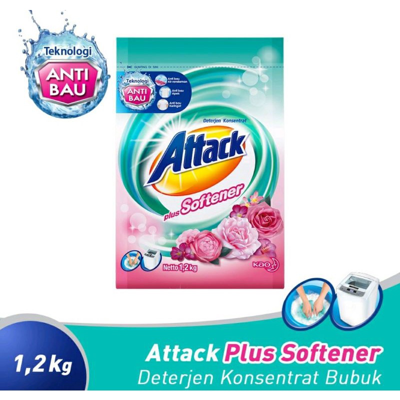 Attack plus Softener 1,2kg