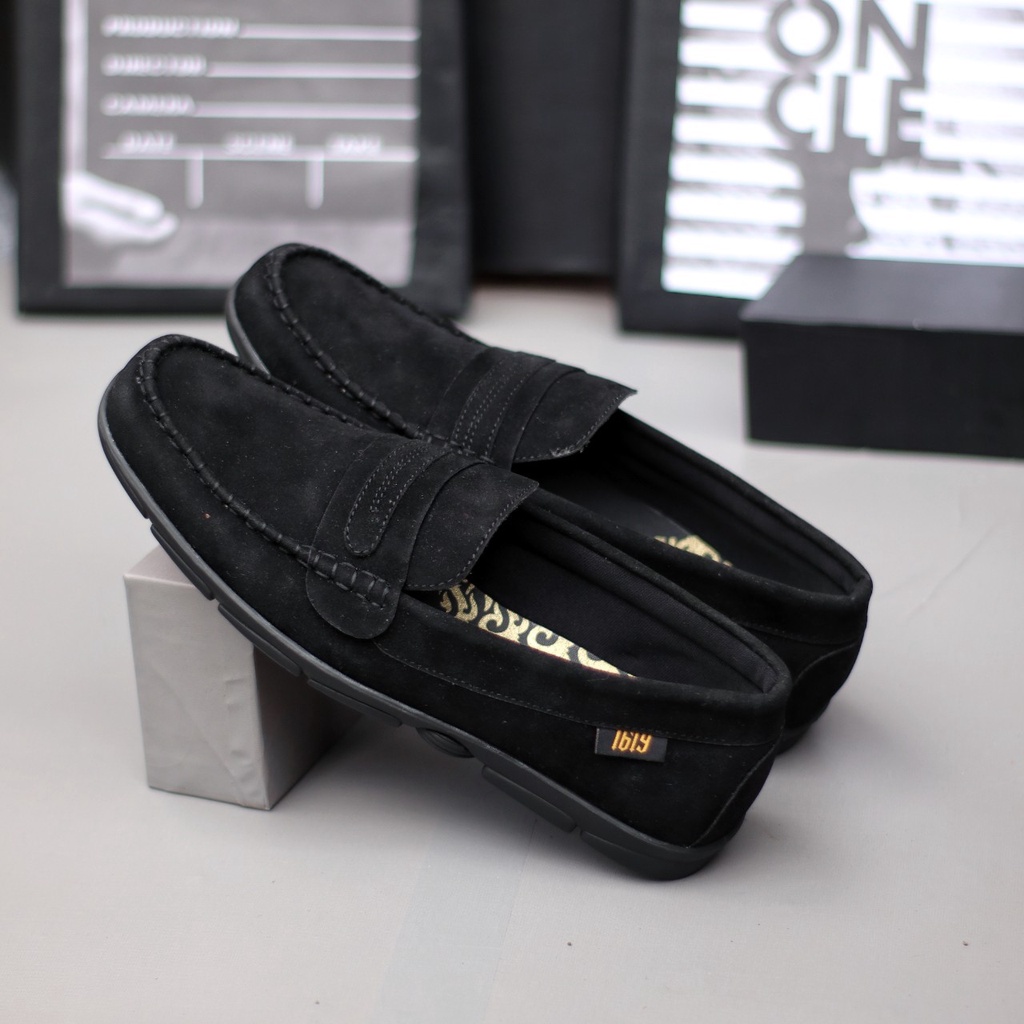 SEPATUS LIP ON PRIA LOAFER BOI GA FOOTWEAR SUEDE PREMIUM CASUAL SEPATU PANTOFEL SLIP ON PRIA KERJA KANTOR SANTAI PESTA KONDANGAN NYAMAN || SLIP ON PRIA PANSUS TRANDY 2022