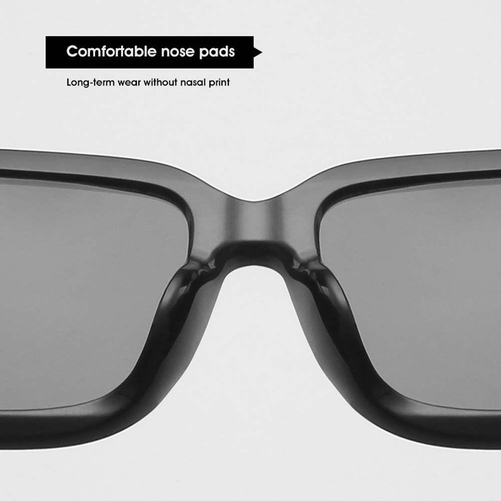Mxbeauty Kacamata Hitam Wanita Merah Muda Mewah Merek Pria Bingkai Tebal Besar Hitam Square Sun Eyewear Korean Sun Glasses