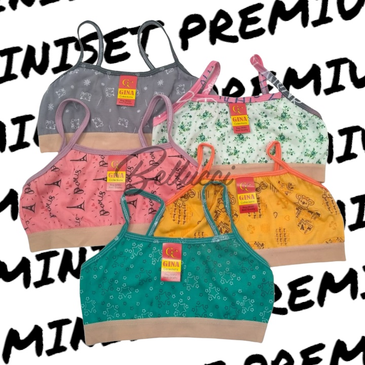 Miniset Motif Tali Kecil Wanita Remaja Kurang bra Corak