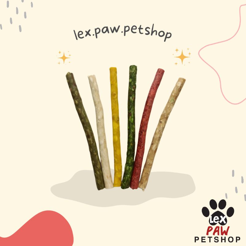 TULANG GIGITAN ANJING/SNACK ANJING MIX FLAVORS MURAH BERKUALITAS