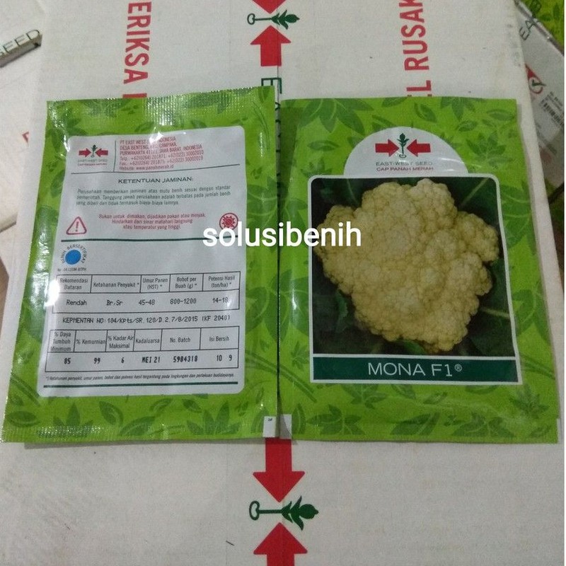 Benih Bunga Kol / Bibit Bunga Kol MONA F1 @ 10 gr