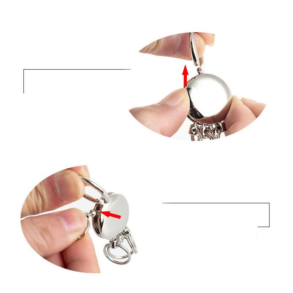 Lanfy Gantungan Kunci Hadiah Digantung Unisex Rantai Sabuk Keyring Pinggang Gantungan Kunci Di 4ring Keyring