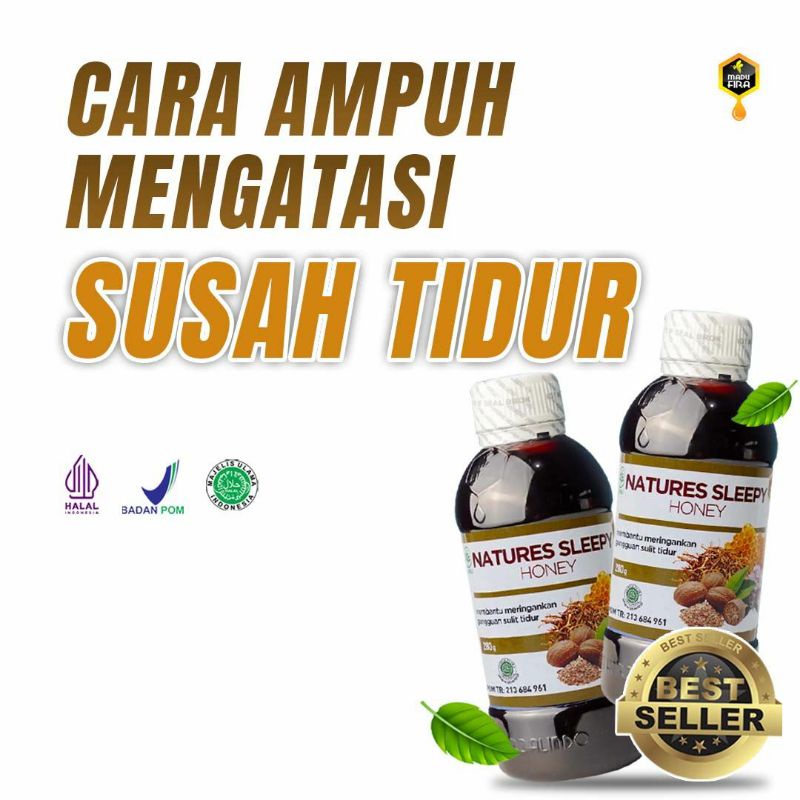 

Natures Sleepy Honey 280gr Madu Insomnia Original