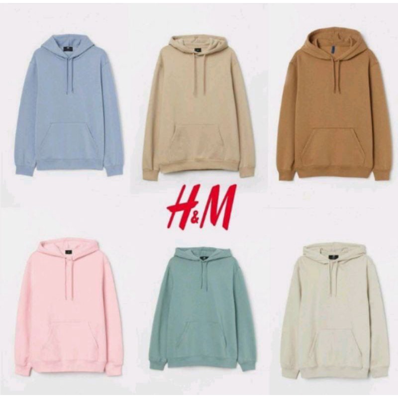 Hoodie H&M Pria&Wanita/ Sweater Hoodie Basic H&M/ Sweater