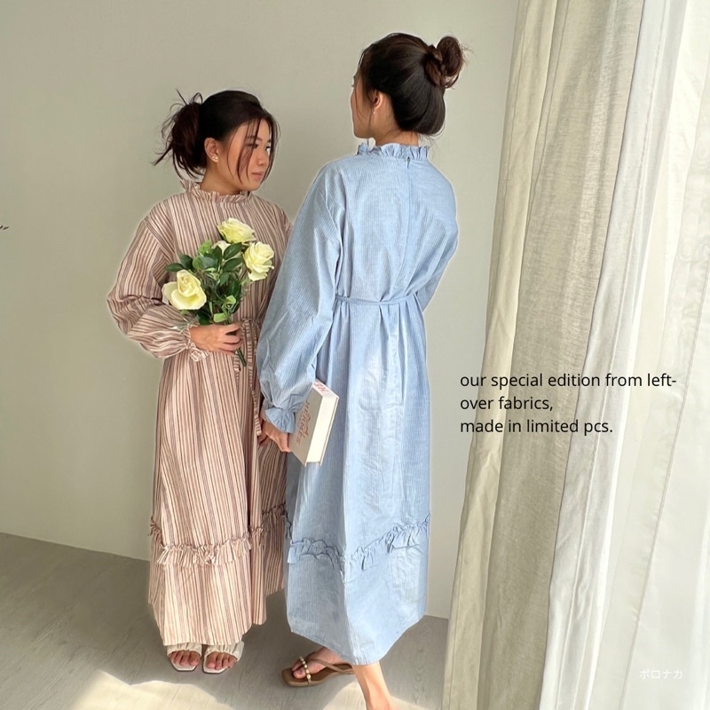 PORONAKA - KEKU Linen Maxi Dress [SPECIAL EDITION]